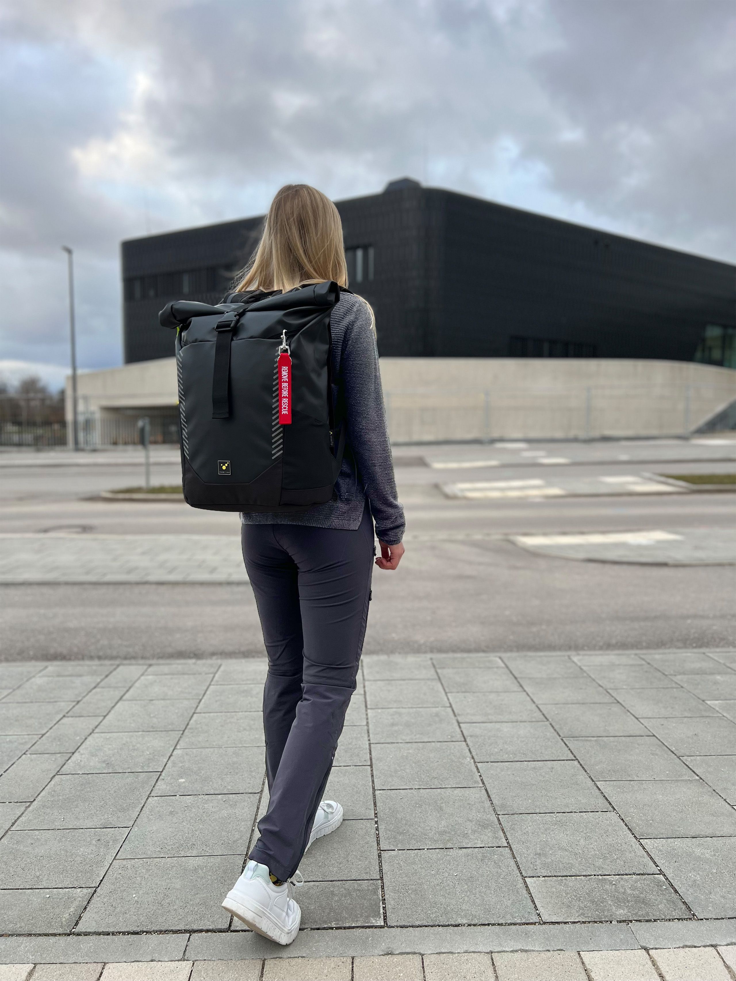TEE-UU CAROBAG Rolltop-Rucksack