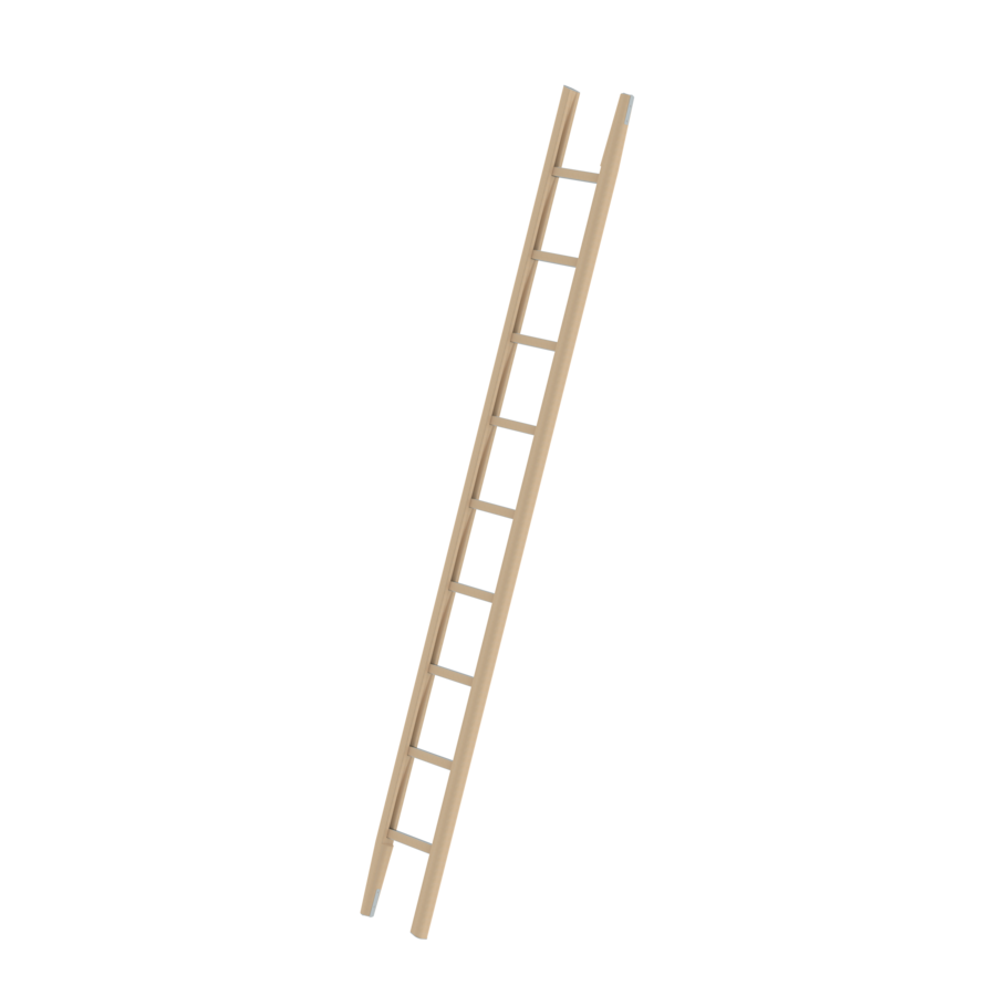 Klappleiter aus Holz DIN EN 1147
