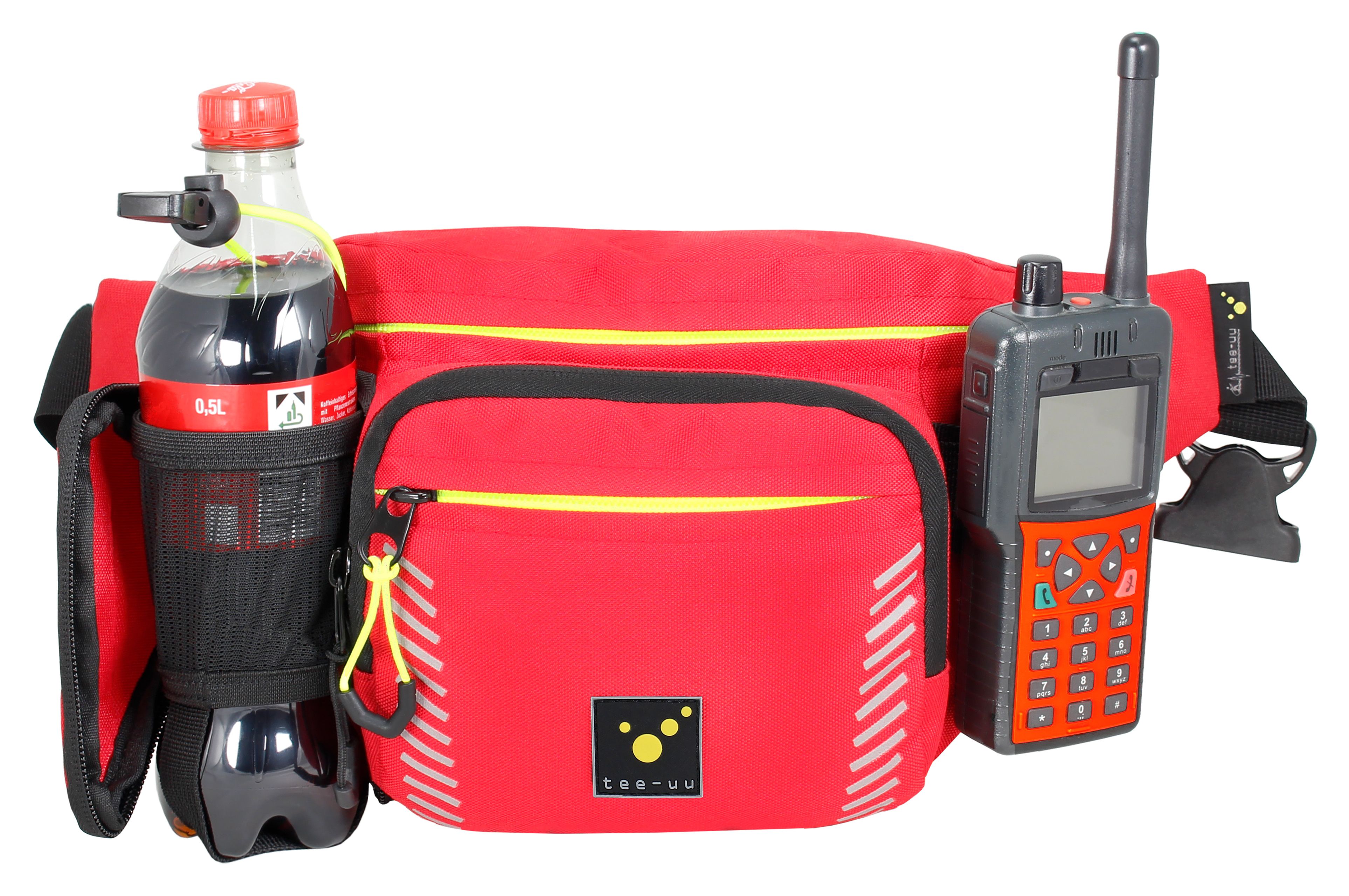 tee-uu_2620-1500_figo_pro_hipbag_red_front_bottle_radio TEE-UU FIGO PRO Hüfttasche rot