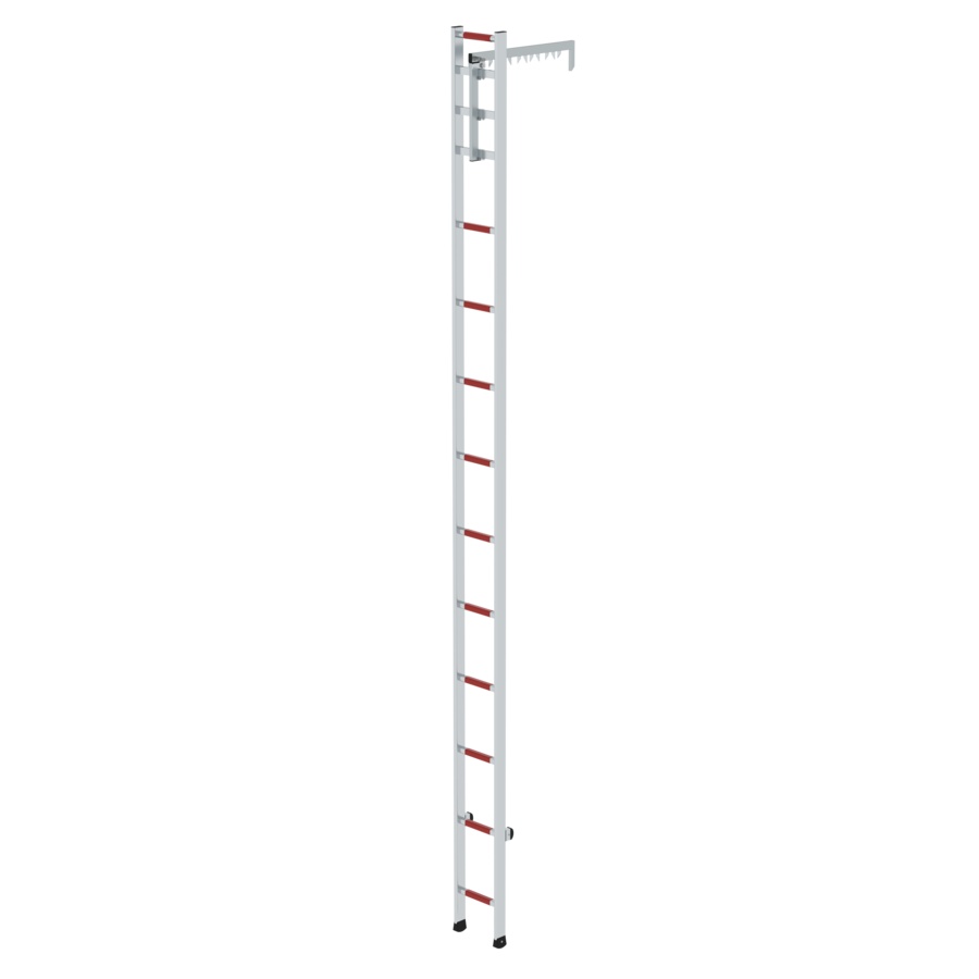 Hakenleiter aus Aluminium - DIN EN 1147:2010