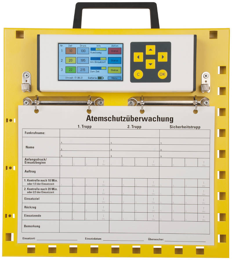 Atemschutzüberwachungstafel atur-D