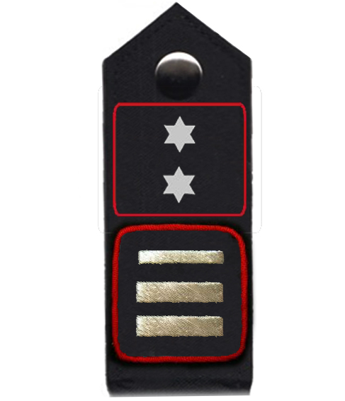 Schulterklappe Bayern Vereinsvorsitzende/-r und Oberbrandmeister/-in