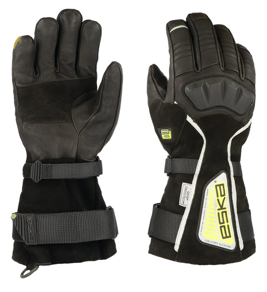 Feuerwehr-Handschuh ESKA HELIOS 5F lange Stulpe mit Gürtel